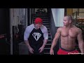 Mike Titan O'Hearn taking Mark Bell & Heath Evans thru a Beast Shoulder workout