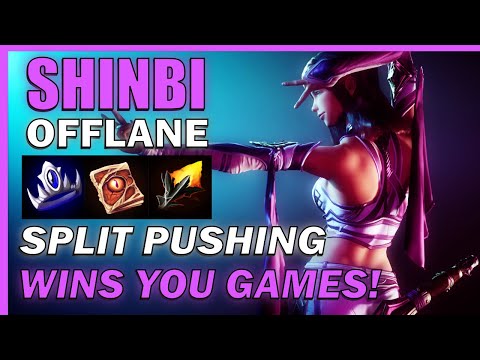 SHINBI'S GREATEST STRENGTH lies in SPLIT PUSHING! - Predecessor Offlane Gameplay