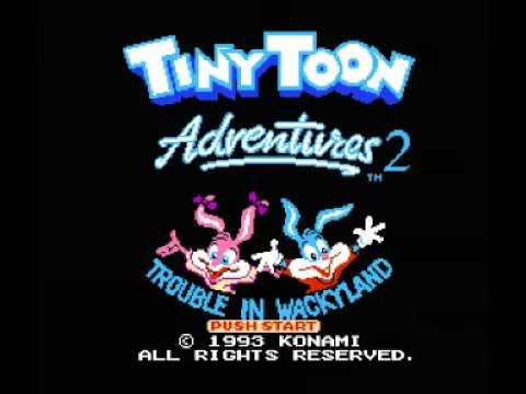 tiny toon adventures 2 - trouble in wackyland nintendo rom