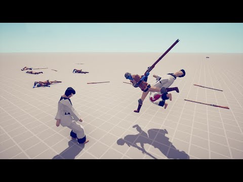 TAEKWONDO  CHAMPION BROS vs 20x UNITS v2  - TABS - Totally Accurate Battle Simulator