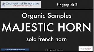 Video thumbnail for Organic Samples Majestic Horn (Sample Quickies 003) by NovatlanSound
