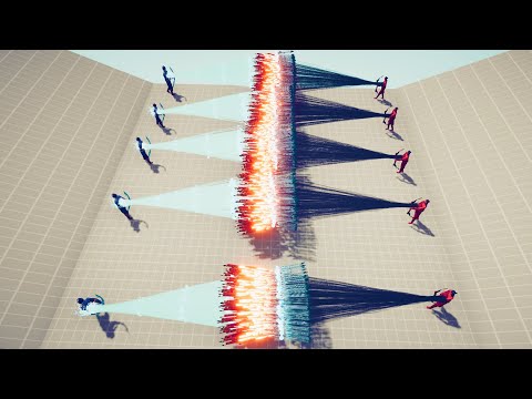 5x ICE ARCHER GOD vs 5x EVERY GOD - Totally Accurate Battle Simulator TABS