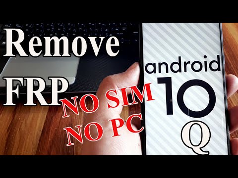 2020 Bypass All SAMSUNG FRP/Google Lock Android 10 Q WITHOUT PC or SIM