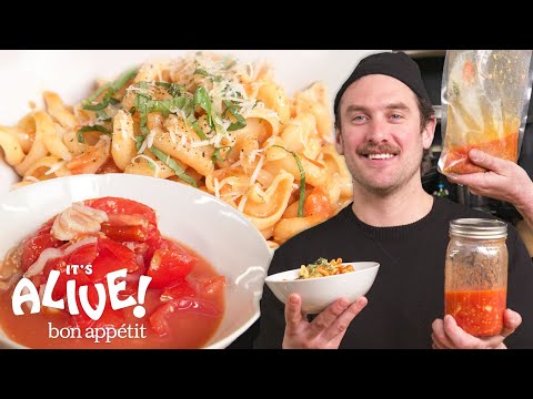Brad Makes Fermented Pasta Sauce | It's Alive | Bon...