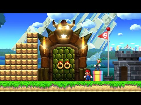 New Super Mario Bros. U Deluxe - All 12 Secret Exits 4K60FPS