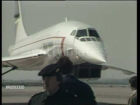Prince and Princess of Wales arrive in Vienna 1980s