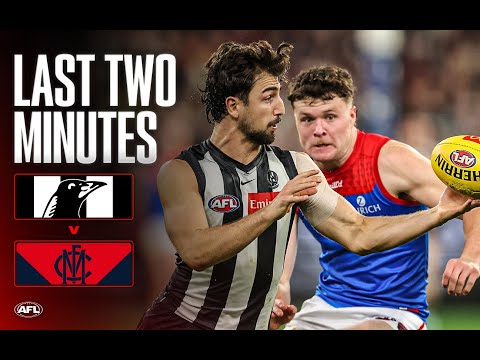 Last Two Minutes: Collingwood v Melbourne | Round 24, 2025 | AFL
