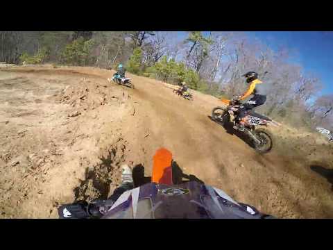 GoPro Onboard Video! 1st Moto Open B Class Budds Creek Motocross 2-23-20