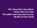 My Life is in Your Hands - Kirk Franklin (Lyrics ...
