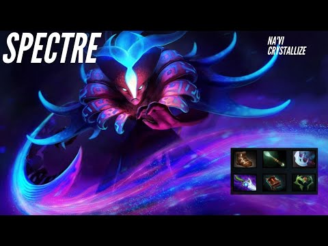 Na'Vi Crystallize Spectre "Mercurial's Call" | vs Miracle AM | Dota 2 Patch 7.25b