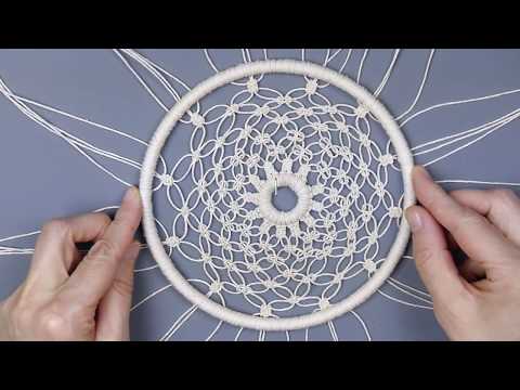 Macrame Designed Basket DIY