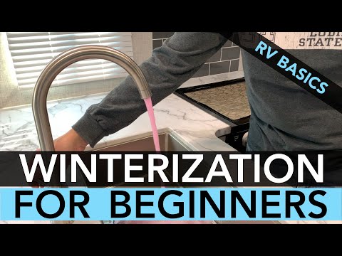 RV Winterization Basics For Beginners – Step-By-Step Process