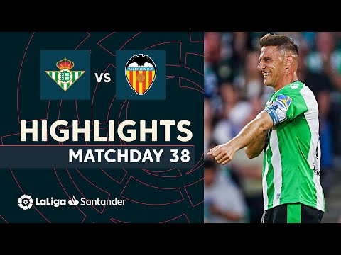 Resumen de Real Betis vs Valencia CF (1-1)
