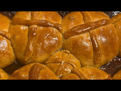 Soft and Delicious Hot Cross Buns (Belizean Creole Bun)
