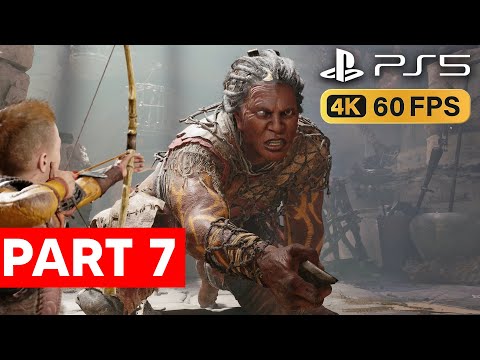 God of War Ragnarok Gameplay Part 7 - GRANDMA IS NOT HAPPY (PS5 4K 60fps)
