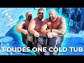 3 STRONGMEN ONE COLD TUB | EDDIE HALL | WORLD'S STRONGEST MAN