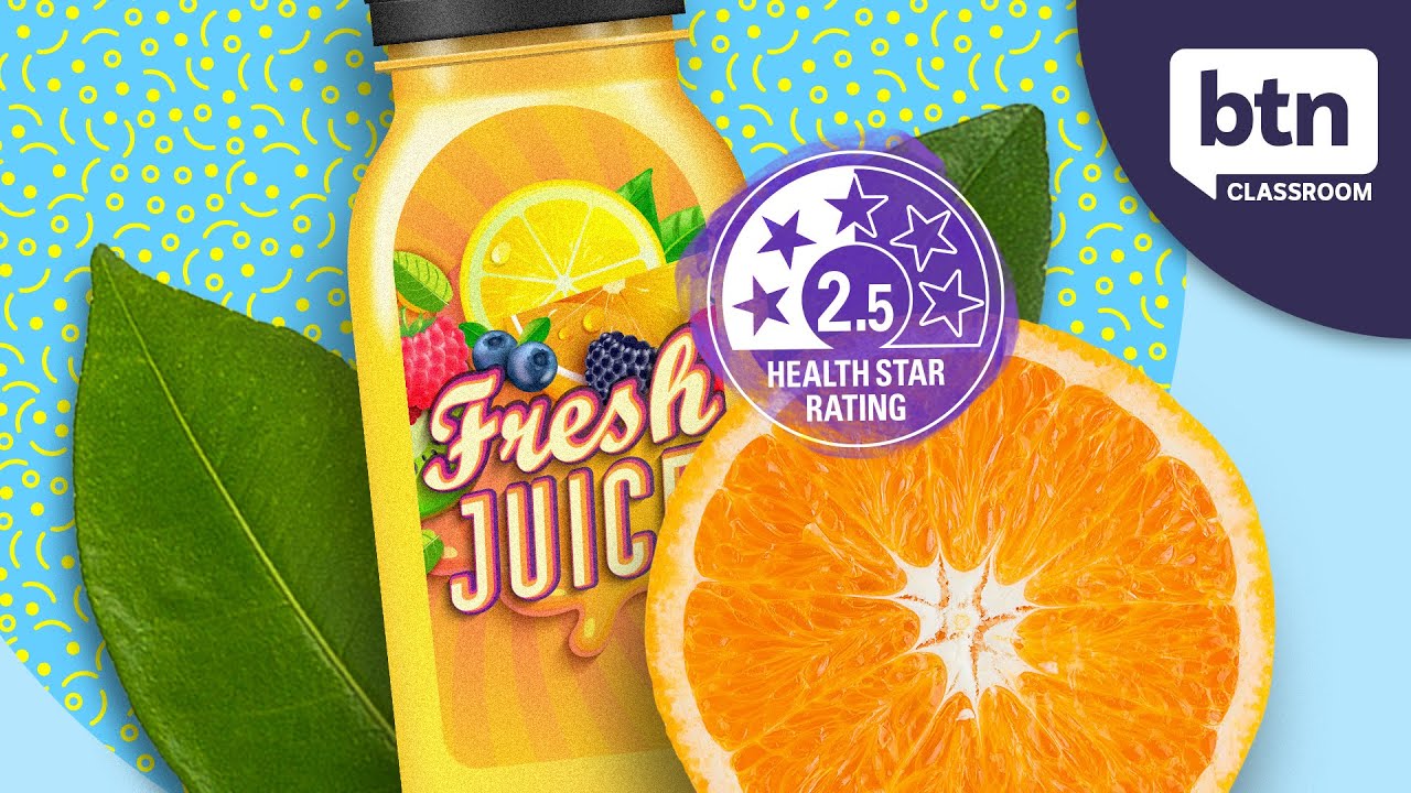 Fruit Juice Health Star Rating Reduced to 2.5 Stars - Behind the News
