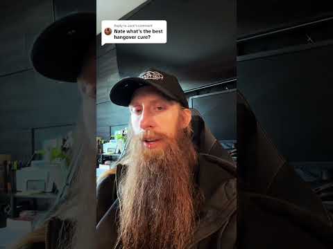 The best cure for a hangover