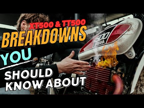 Yamaha XT500 - 10 Technical breakdowns you SHOULD know about - Red Carpet Reviews