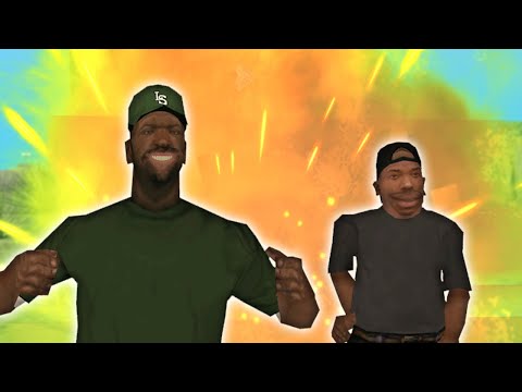 GTA San Andreas - A Day with CJ Junior and Sweet