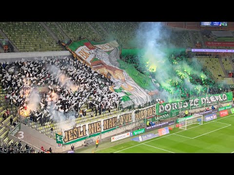 OPRAWA Lechii Gdańsk na meczu z Widzewem | 10.2.23