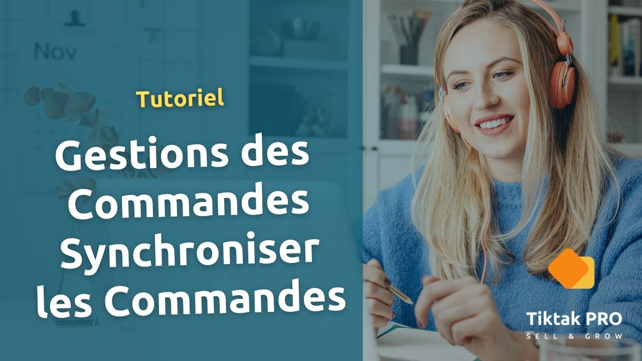 Tiktak PRO V2 - Gestion des Commandes Synchroniser les Commandes