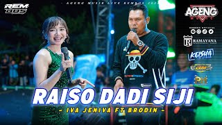 Download lagu RAISO DADI SIJI - IVA JENIVA FT BRODIN - AGENG MUSIK [COVER LIVE PERFROM] REMBOS 2026 mp3