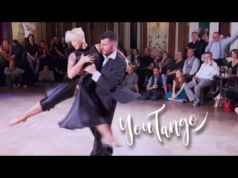  Alejandra Mantinan  and  Alejandro Lazzaro  are  dancing  to  a  nontraditional song  in  2022