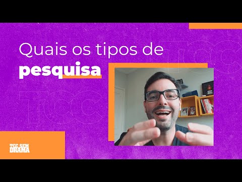 TCC: Quais os Tipos de Pesquisa