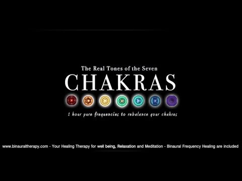The Seven Chakras Binaural Balancing - 1hour pure ascending frequencies to rebalance your Chakras