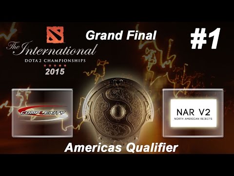 Complexity vs Nar v2 Grand Final game 1 highlights - Dota 2 The International 5 Americas Qualifier
