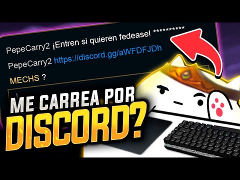 ENTRÉ A UN DISCORD EN UNA RANKED Y PASÓ ESTO.. 😱