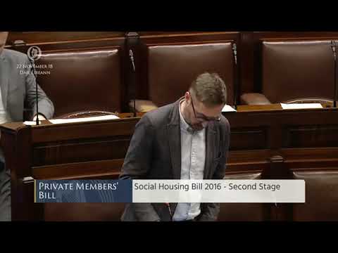 Deputy Eoin Ó Broin - Private Members’ Bill - 22.11.2018