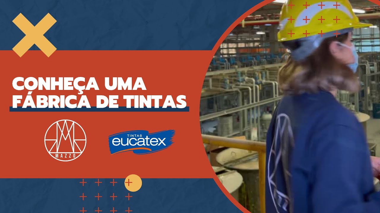 CONHEÇA UMA FÁBRICA DE TINTAS 🎨🤯