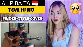 Download lagu ALIP BA TA - Tum Hi Ho[ Arijit Singh] (fingerstyle cover)Filipina Reaction mp3