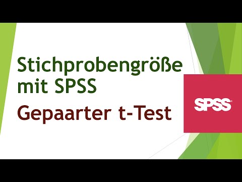 Mindeststichprobengröße beim gepaarten t-Test in SPSS