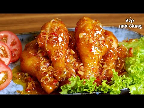 Đùi Gà Chiên Mắm Ngon Ngọt Cực Mềm
