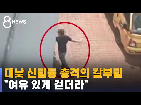 [유튜브] 대낮 서울 신림동서 흉기 난동