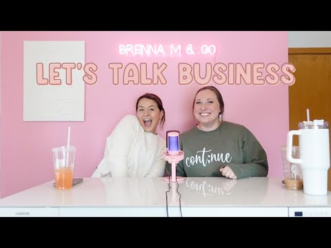 Being A Part-Time Business Owner ft. Sara | Podcast 004 | Creating A Youtube Channel | Craft Fairs