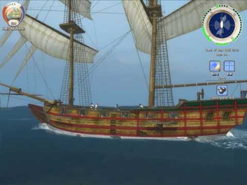 Let's Play Age of Pirates 2 - 21 (Im on FIRE, Battle Boats, Close for Comfort, Salad Days)