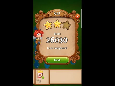 Blossom Blast Saga Level 647