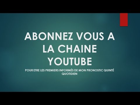 Pronostic quinté du 31/03/2017