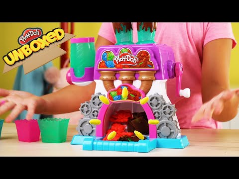 Hasbro Play-Doh plastilino rinkinys „Saldainių fabrikas“