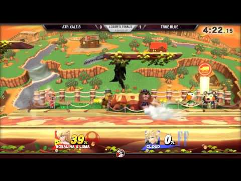VS Weekly 1/21/16 - Losers Finals - Xaltis (RosaLuma) vs. True Blue (Cloud) - Smash 4