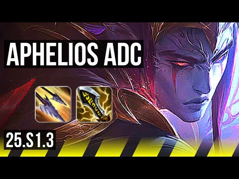APHELIOS & Yuumi vs EZREAL & Bard (ADC) | 12/3/5, Dominating | KR Grandmaster | 25.S1.3