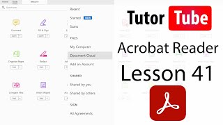 Adobe Acrobat Reader Tutorial - Lesson 41 - Commenting Preferences