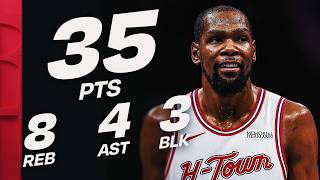 Kevin Durant - Houston Rockets - Charlotte Hornets