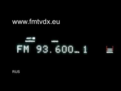 FM DX sporadic E RUS Moskva/Ostankino Kommersant FM 93.6 MHz