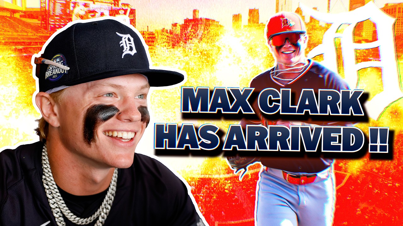 Tigers top prospect Max Clark called up! 🤩 (11 HR, 21 steals in Triple-A this year 😤)