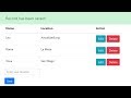 PHP CRUD Tutorial with MySQL & Bootstrap 4 (Create, Read, Update, Delete) PHP CRUD Tutorial with MySQL & Bootstrap 4 (Create, Read, Update, Delete)
